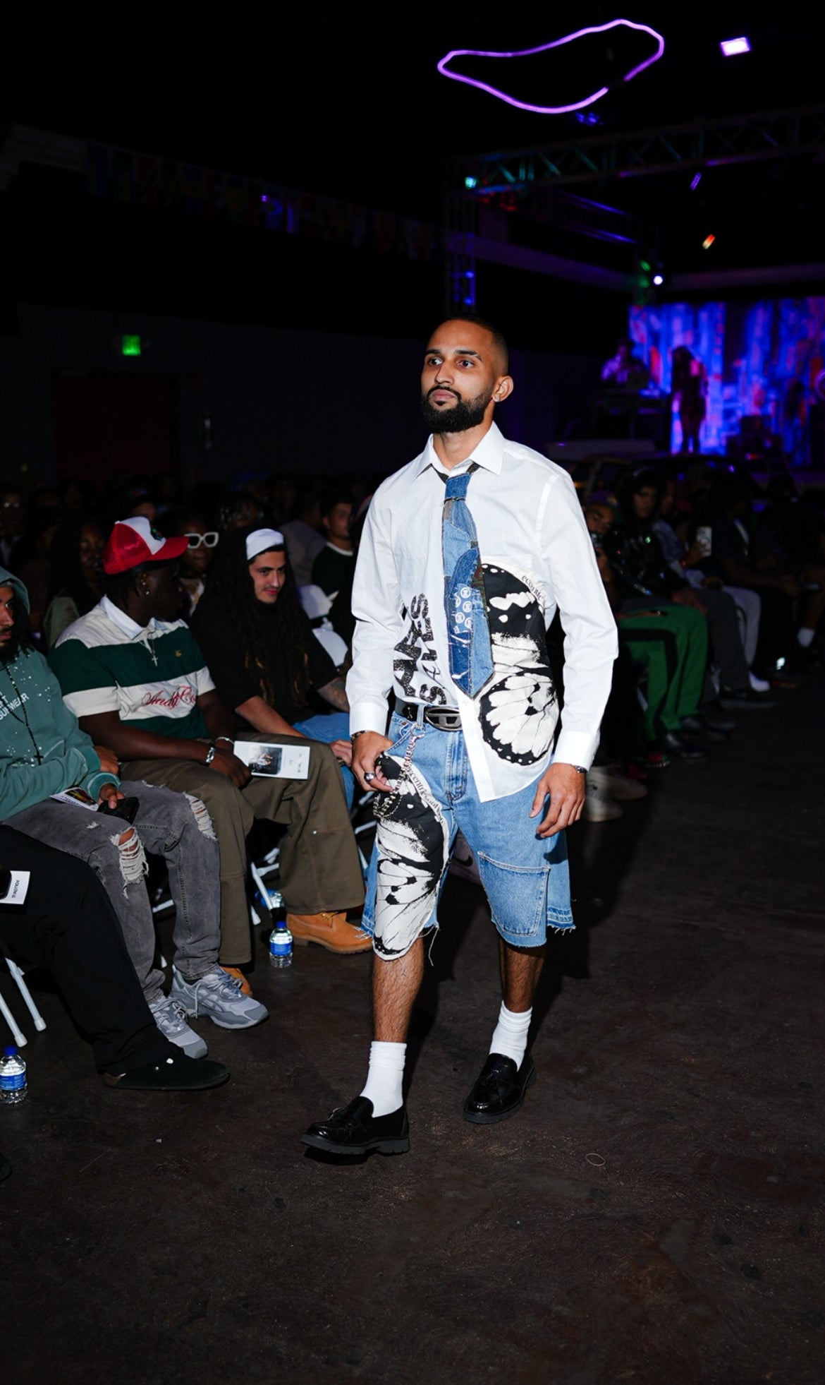 "Bloom" Butterfly Button Up