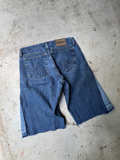 "96" Carpenter Jort Dark Medium Wash