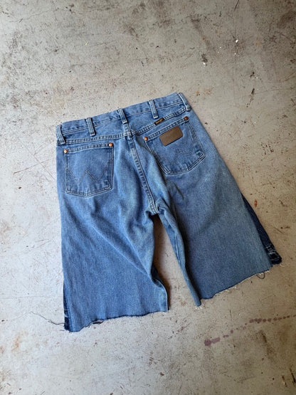 "96" Carpenter Jort Light Wash
