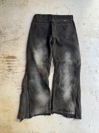 "Bloom" Denim 1 of 1 Mid Black Wash